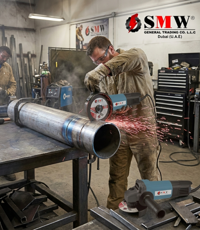 Angle Grinder 100mm (4″) SMT-8522-B