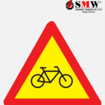 Bicycles Crossing Ahead Signs