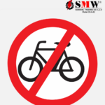 No Cyclists Signs