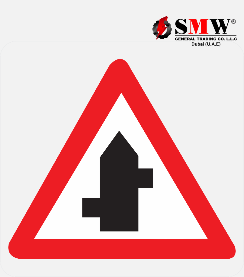 Staggered Junction Ahead Signs Staggered Junction Ahead Signs